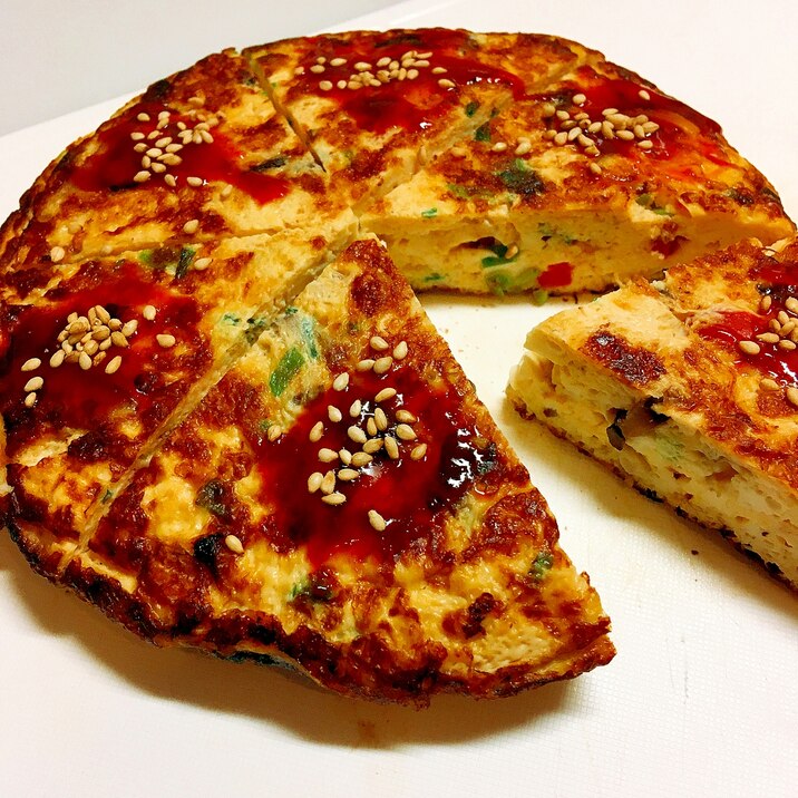 スキレットを使って 韓国風擬製豆腐 レシピ 作り方 By Ayatoy 楽天レシピ